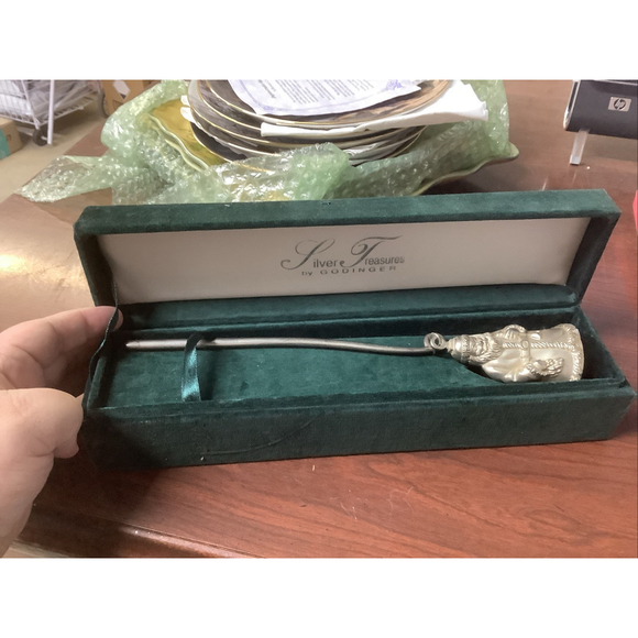 Godinger Other - Silver Treasures By Godinger Santa Claus Silver-Plated Candle Snuffer With Box